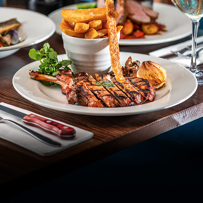 A La Carte menu at The White Hart