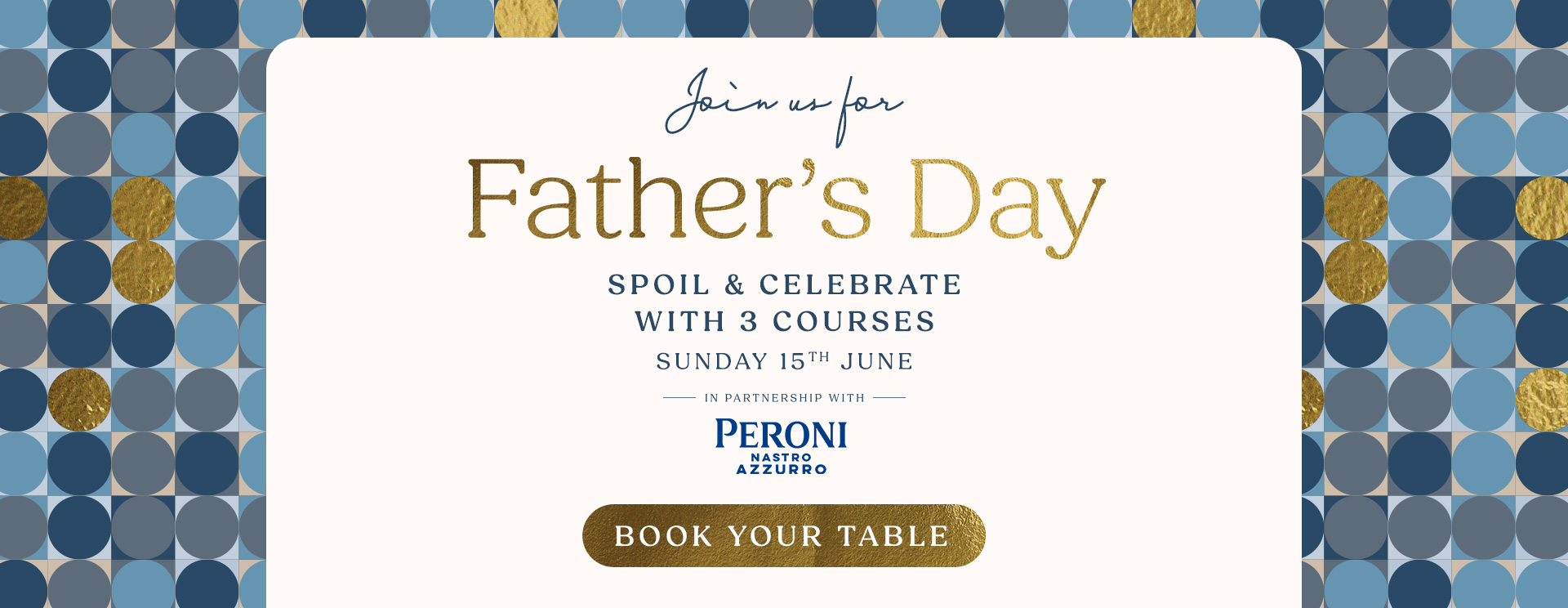 Father’s Day menu Otley